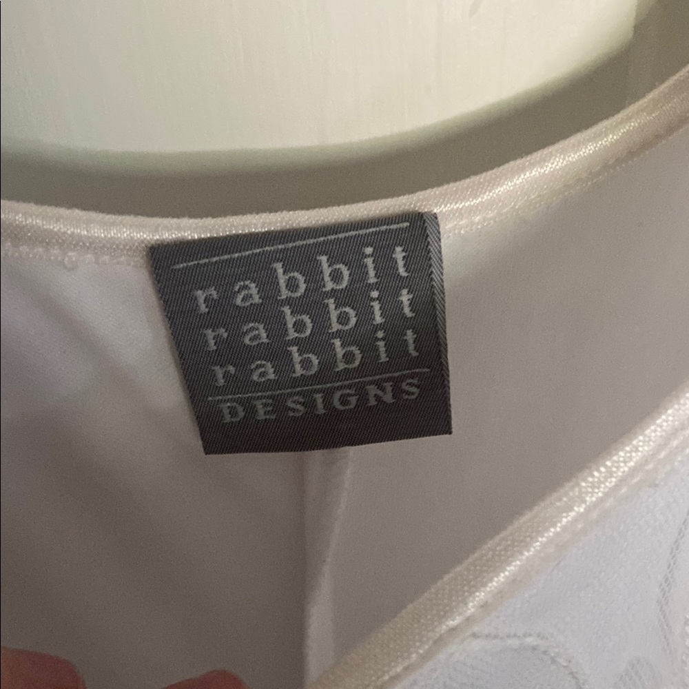 Rabbit Rabbit Rabbit White Embellished Maxi Dress View 2